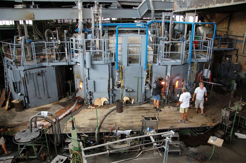 kiln, glass blowing, industry, heavy industry, kiln, kiln, kiln, kiln, kiln, glass blowing